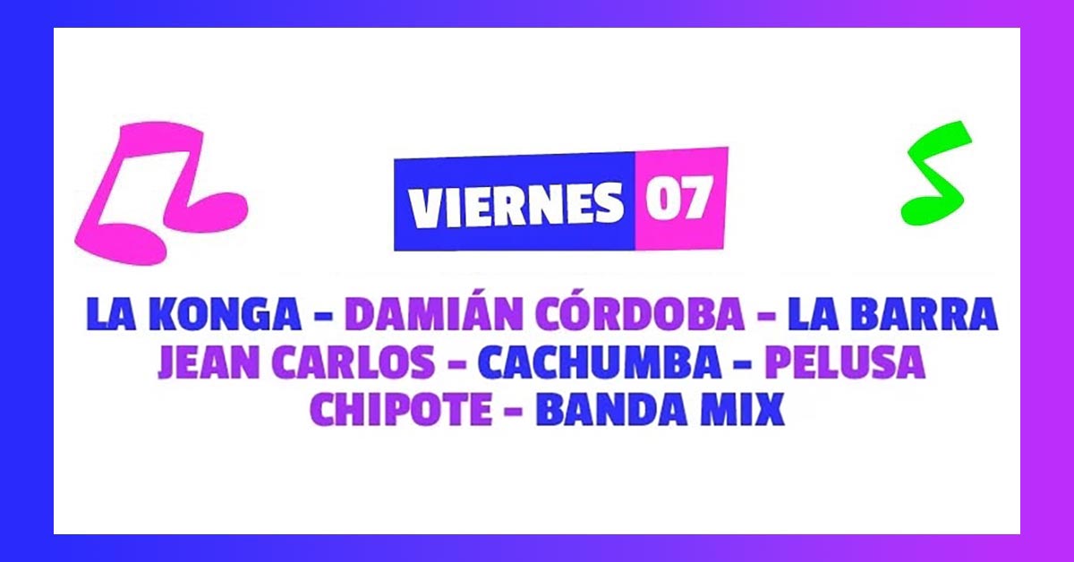 Grilla Cosquin Cuarteto - DIA 1