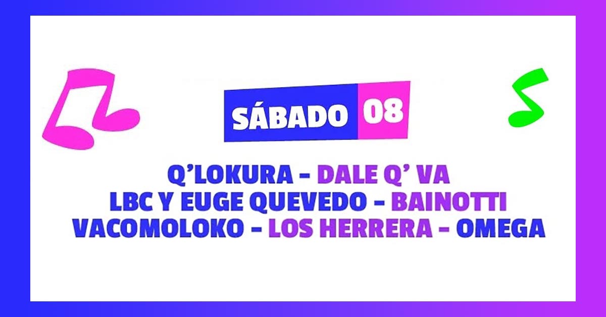 Grilla Cosquin Cuarteto - DIA 2